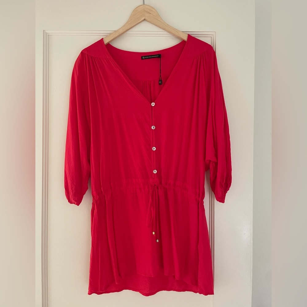 Vix PaulaHermanny red cover up